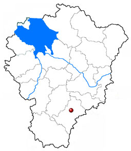 Ростов Великий на карте Ярославской области